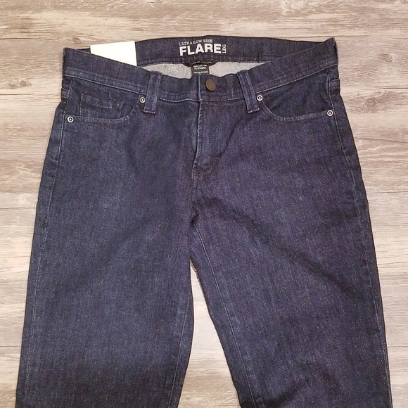 New York & Company Dark Wash Flare Bell Bottom - Picture 2 of 6